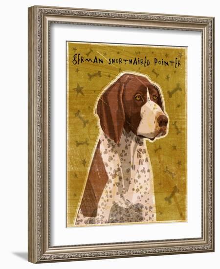 German Shorthaired Pointer-John W Golden-Framed Giclee Print