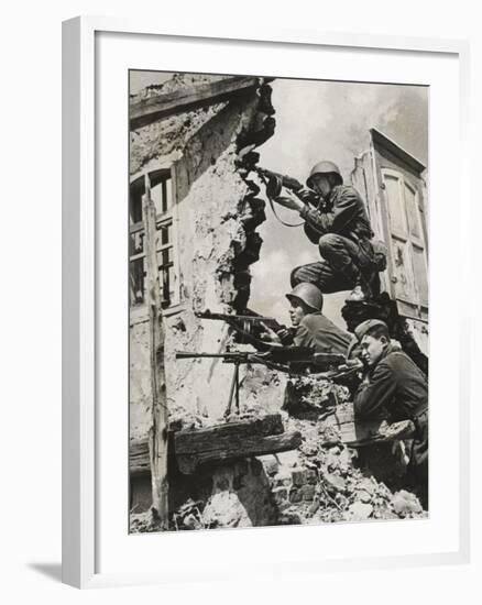 German Snipers, 1941-German photographer-Framed Photographic Print