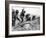 German Soldiers of the German Mortar Detachment in the Battle for Stalingrad August 1942-null-Framed Giclee Print