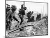 German Soldiers of the German Mortar Detachment in the Battle for Stalingrad August 1942-null-Mounted Giclee Print