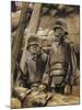 German Soldiers with Gas Masks, August 1917-null-Mounted Giclee Print