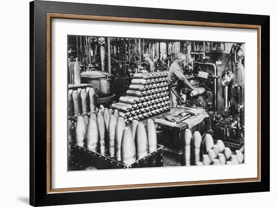 German State Munition Factory, World War I, 1917-null-Framed Giclee Print