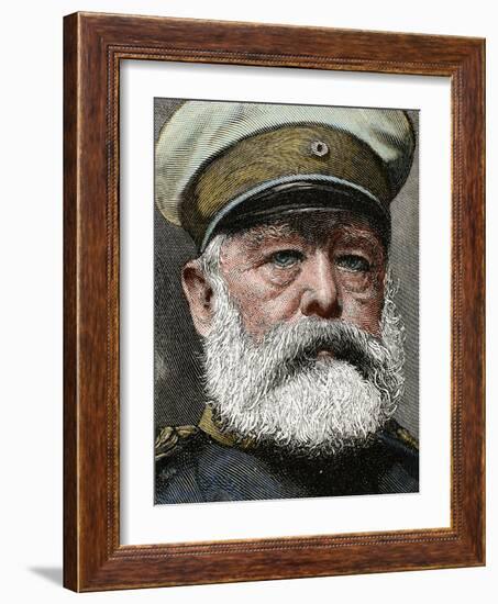 German Statesman. Proclamed Chancellor of the Empire in 1871-Prisma Archivo-Framed Photographic Print