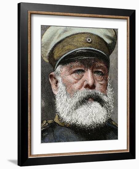 German Statesman. Proclamed Chancellor of the Empire in 1871-Prisma Archivo-Framed Photographic Print