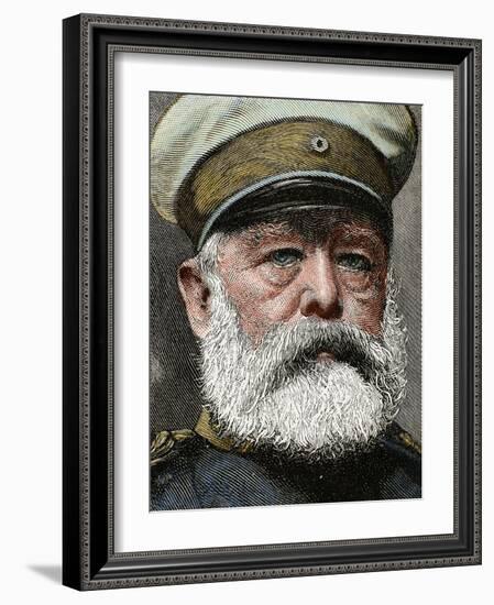 German Statesman. Proclamed Chancellor of the Empire in 1871-Prisma Archivo-Framed Photographic Print