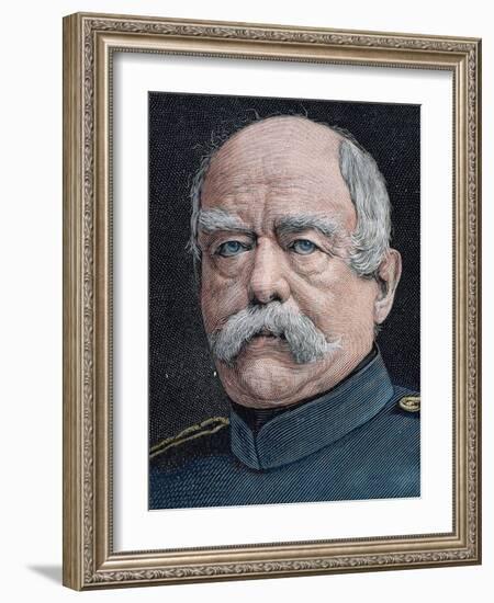 German Statesman. Proclamed Chancellor of the Empire in 1871-Prisma Archivo-Framed Photographic Print