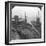 German Submarines Secured in a Channel Port, C1918-C1919-null-Framed Photographic Print