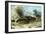 German Tank in Action on the Russian Front, World War II, 1942-1943-null-Framed Giclee Print