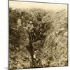 German trenches destroyed by shelling, Verdun, northern France, c1914-c1918-Unknown-Mounted Photographic Print