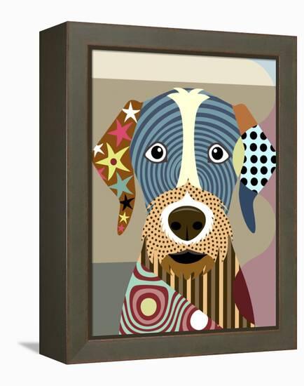 German Wirehaired Pointer-Lanre Adefioye-Framed Premier Image Canvas