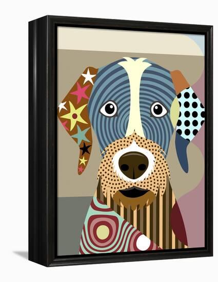 German Wirehaired Pointer-Lanre Adefioye-Framed Premier Image Canvas