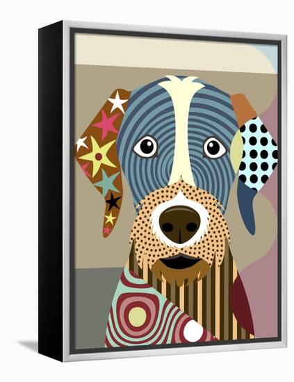 German Wirehaired Pointer-Lanre Adefioye-Framed Premier Image Canvas