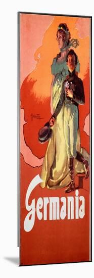 Germania, 1902 (Poster)-Adolfo Hohenstein-Mounted Giclee Print