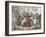 "Germans Eating Sour-Krout", Pub. by Hannah Humphrey, 1803-James Gillray-Framed Giclee Print