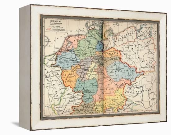 Germany about the Year 1000, c1906, (1907)-Karl Wolf-Framed Premier Image Canvas