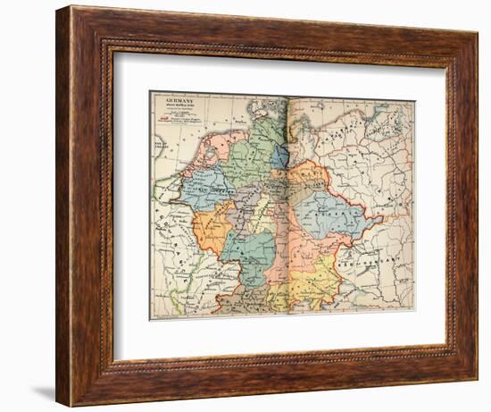 Germany about the Year 1000, c1906, (1907)-Karl Wolf-Framed Giclee Print