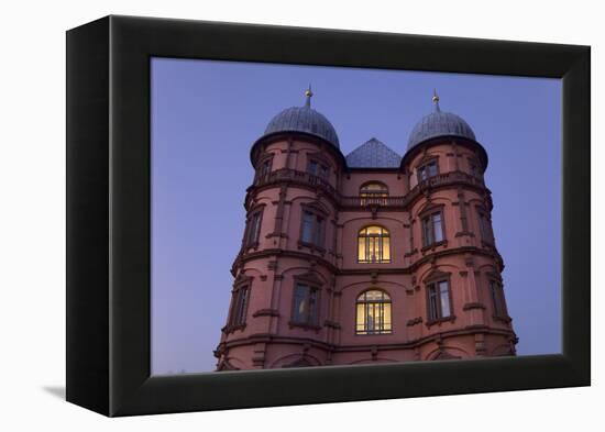 Germany, Baden-WŸrttemberg, Karlsruhe, Ostauepark, Palace Gottesaue-Roland T.-Framed Premier Image Canvas