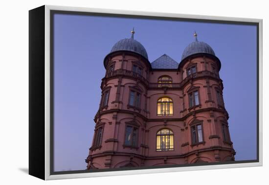 Germany, Baden-WŸrttemberg, Karlsruhe, Ostauepark, Palace Gottesaue-Roland T.-Framed Premier Image Canvas