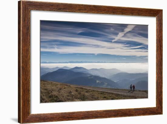 Germany, Baden-Wurttemberg, Black Forest, Belchen Mt, Summit View-Walter Bibikow-Framed Photographic Print