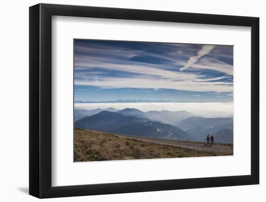 Germany, Baden-Wurttemberg, Black Forest, Belchen Mt, Summit View-Walter Bibikow-Framed Photographic Print