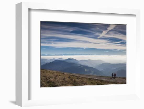 Germany, Baden-Wurttemberg, Black Forest, Belchen Mt, Summit View-Walter Bibikow-Framed Photographic Print
