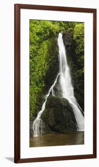 Germany, Baden-Wurttemberg, Black Forest, Wutachschlucht, Perpendicular Brook Gorge-Andreas Keil-Framed Premium Photographic Print