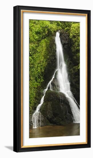 Germany, Baden-Wurttemberg, Black Forest, Wutachschlucht, Perpendicular Brook Gorge-Andreas Keil-Framed Photographic Print