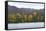 Germany, Baden-Wurttemberg, Karlsruhe, autumn on the Grötzinger Baggersee.-Roland T. Frank-Framed Stretched Canvas