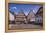 Germany, Baden-Wurttemberg, Metropolregion Stuttgart, Kirchheim Unter Teck, Marketplace-Udo Siebig-Framed Premier Image Canvas