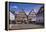 Germany, Baden-Wurttemberg, Metropolregion Stuttgart, Kirchheim Unter Teck, Marketplace-Udo Siebig-Framed Premier Image Canvas