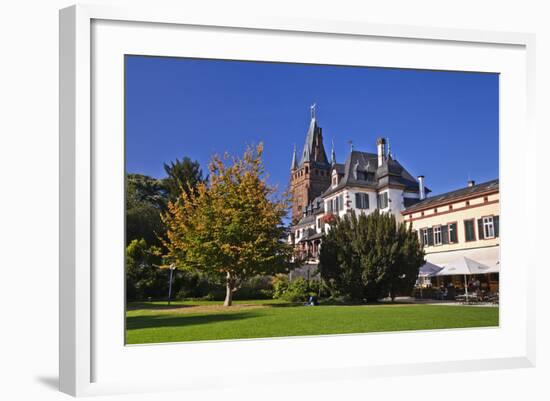 Germany, Baden Wurttemberg, Odenwald (Region), Bergstra§e (Region), Weinheim (Town-Udo Siebig-Framed Photographic Print