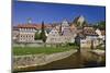 Germany, Baden-Wurttemberg, SchwŠbisch Hall (Town), Old Town, Cooker-Udo Siebig-Mounted Photographic Print