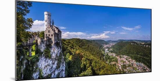 Germany, Baden-Wurttemberg, Swabian Alp, Reutlinger Alp, Echaztal-Udo Siebig-Mounted Photographic Print