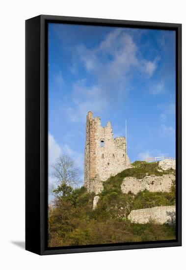 Germany, Baden-Wurttemburg, Black Forest, of Schloss Schenkenburg Castle-Walter Bibikow-Framed Premier Image Canvas