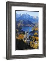 Germany, Bavaria, Allg?u, Neuschwanstein Castle-Herbert Kehrer-Framed Photographic Print