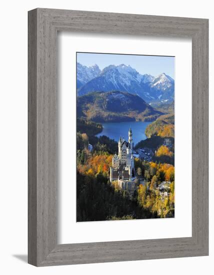 Germany, Bavaria, Allg?u, Neuschwanstein Castle-Herbert Kehrer-Framed Photographic Print