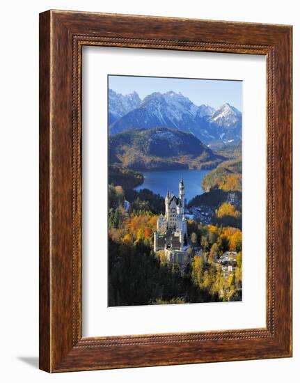 Germany, Bavaria, Allg?u, Neuschwanstein Castle-Herbert Kehrer-Framed Photographic Print