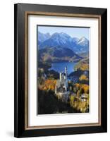 Germany, Bavaria, Allg?u, Neuschwanstein Castle-Herbert Kehrer-Framed Photographic Print