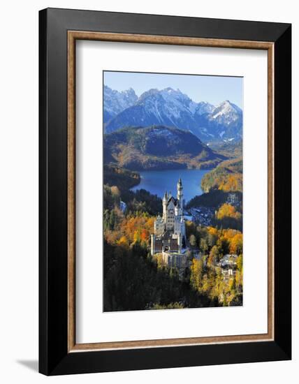 Germany, Bavaria, Allg?u, Neuschwanstein Castle-Herbert Kehrer-Framed Photographic Print