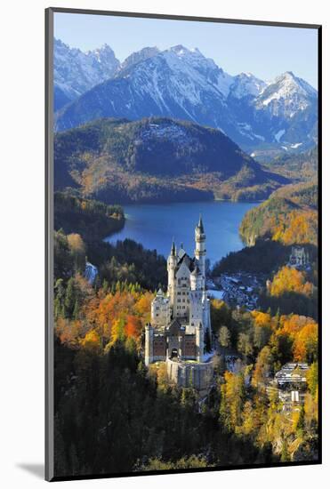 Germany, Bavaria, Allg?u, Neuschwanstein Castle-Herbert Kehrer-Mounted Photographic Print