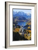 Germany, Bavaria, Allg?u, Neuschwanstein Castle-Herbert Kehrer-Framed Photographic Print