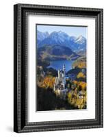Germany, Bavaria, Allg?u, Neuschwanstein Castle-Herbert Kehrer-Framed Photographic Print