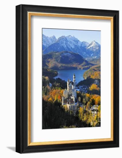 Germany, Bavaria, Allg?u, Neuschwanstein Castle-Herbert Kehrer-Framed Photographic Print