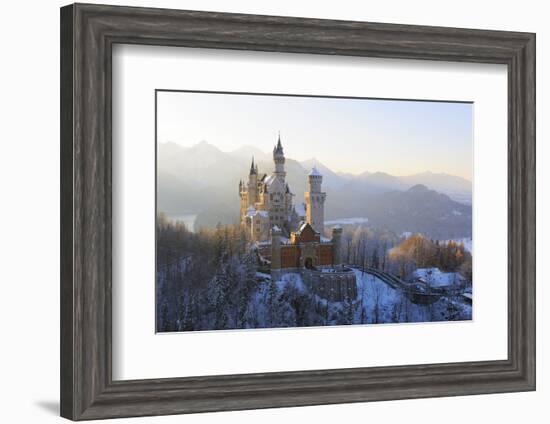 Germany, Bavaria, Allg?u, Neuschwanstein Castle-Herbert Kehrer-Framed Photographic Print