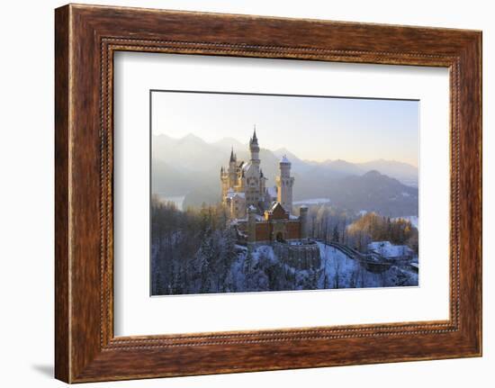 Germany, Bavaria, Allg?u, Neuschwanstein Castle-Herbert Kehrer-Framed Photographic Print