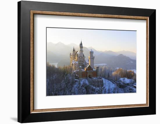 Germany, Bavaria, Allg?u, Neuschwanstein Castle-Herbert Kehrer-Framed Photographic Print