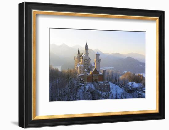 Germany, Bavaria, Allg?u, Neuschwanstein Castle-Herbert Kehrer-Framed Photographic Print