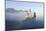 Germany, Bavaria, AllgŠu, Neuschwanstein Castle, Fog, Attraction, Structure, Outside, Autumn, King-Herbert Kehrer-Mounted Photographic Print