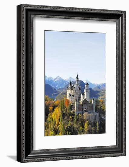 Germany, Bavaria, AllgŠu, Neuschwanstein Castle-Herbert Kehrer-Framed Photographic Print