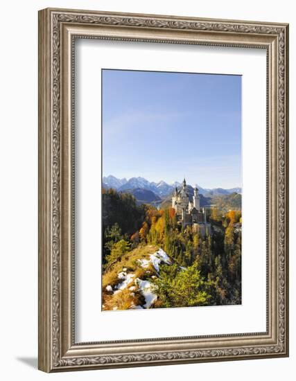 Germany, Bavaria, AllgŠu, Neuschwanstein Castle-Herbert Kehrer-Framed Photographic Print